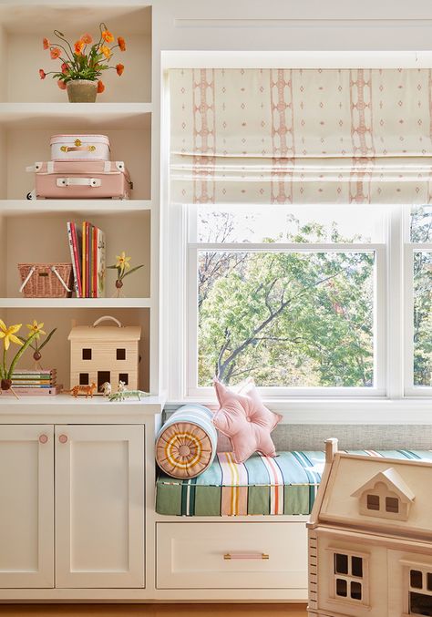 Built In Window Seat, Girl’s Room, Window Room, Big Girl Rooms, Kids Room Design, Window Seat, Kids Rooms, Kids' Room, My New Room