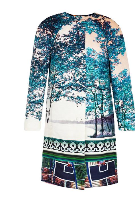 Wish List: Mary Katrantzou’s Sarbour Blush Coat - The Cut Digital Print Fashion, Mary Katrantzou, Print Inspiration, Digital Print Fabric, Summer 2014, Wish List, Fashion Fabric, Fashion Details, Kimonos