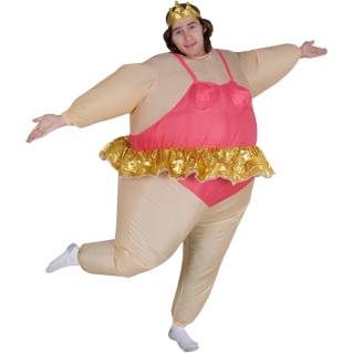 Ballerina Costume, Inflatable Costumes, Suit Outfit, Unique Halloween Costumes, Funny Costumes, Up Costumes, Costume Themes, Party Suits, Ballet Costumes