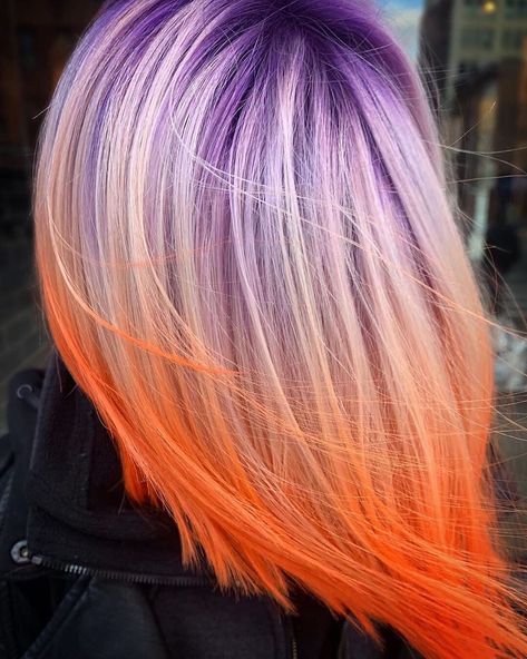 #Regram @igkhair . . . Everything is better in color. 🌈 Perfect for color treated hair, Mistress Hydrating Hair Balm melts into each strand weightlessly boosting hydration, leaving your hair soft, smooth + frizz free.⁣⁣ ⁣⁣ Available at Sephora ⁣⁣ Color + Style by @shmeggsandbaconn Vivid Hair, Vivid Hair Color, Hair Balm, Creative Hair Color, Awesome Hair, Hair Color Purple, Bright Hair, Hydrate Hair, Colorful Hair