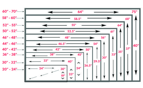 Tv Size Guide, Tv Dimensions, Outdoor Tv Cover, Outdoor Tv Enclosure, Tv Enclosure, Outdoor Tv Covers, Lcd Units, Tv Unit Decor, Tv Covers