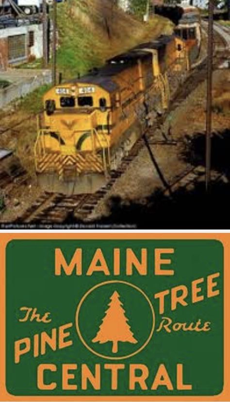 Maine Central Railroad, Rr Logo, Road Pics, Work Train, Railroad Companies, Rail Road, Railroad Photography, Railroad Photos, Train Photography