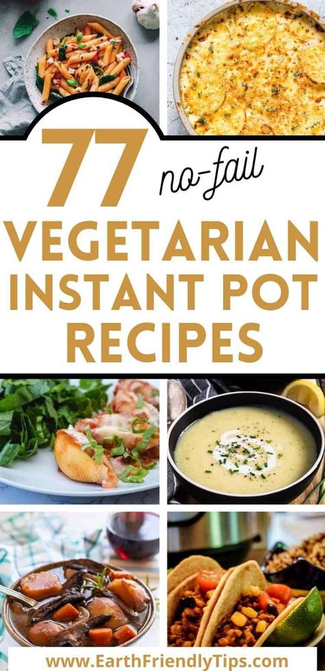 Vegetarian Instant Pot Recipes, Dinners Healthy, Instant Pot Recipes Vegetarian, Vegetarian Chili Recipe, Vegan Instant Pot Recipes, Vegetarian Instant Pot, Breakfast Meal, Quick Dinners, Instant Pot Dinner Recipes