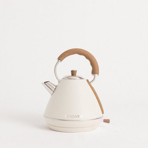 KETTLE RETRO - Electric kettle 1.7L - Create Retro Toaster, Bread Toaster, English Teapots, Style Anglais, Water Boiler, Water Kettle, Hand Blender, English Style, Style Minimalist