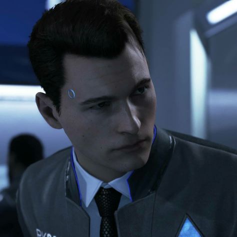 Connor RK800 Detroit Become Human  Cr : realconnorrk800 instagram Connor Dbh Icon, Detroit Evolution, Connor Detroit Become Human, Connor Dbh, Connor Rk800, Dbh Connor, Sixty And Me, Bryan Dechart, Detroit Become Human Connor