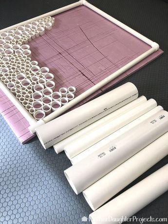 The inspiration for this project was a decorative fence we saw at Walt Disney World's Epcot, as well as the upholstery print in a booth at a restaurant! Inspiration is everywhere! #diy #privacyfence #outdoor #pvc Restaurant Inspiration, Decorative Fence, Pvc Fence, Pvc Pipe Crafts, Mother Daughter Projects, Pvc Pipe Projects, Pvc Projects, Paint Storage, Dekor Diy