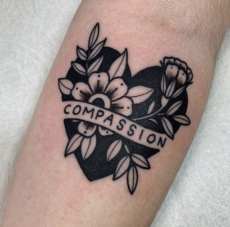 Traditional Heart Tattoo With Banner, Cute Traditional Tattoo, Traditional Heart Tattoos, Sleeve Aesthetic, Instagram Tattoo, Old Tattoos, Aesthetic Tattoo, Vintage Tattoo, S Tattoo