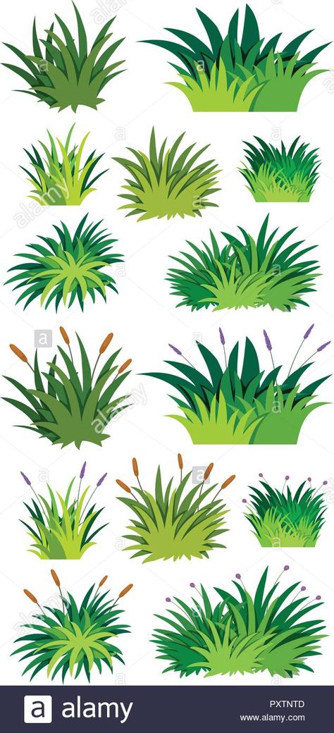 Grass Craft Ideas, Grass Illustration Pattern, Cute Grass Drawing, Grass Texture Seamless, Grass Craft, Vector Grass, Grass Aesthetic, Sharpie Art Projects, Grass Graphic