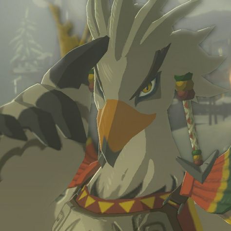 Legend Of Zelda Teba, Tears Of The Kingdom Characters, Botw Teba, Botw Characters, Rito Botw, Botw Rito, Botw Aesthetic, Cartoon Crushes, Zelda Drawing