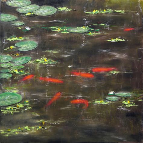 'Pond Life', soft pastel painting Soft Pastel Painting, Pond Life, Traditional Artwork, Original Art Painting, Modern Art Paintings, A Pond, Buy Original Art, Pastel Painting, Water Lilies