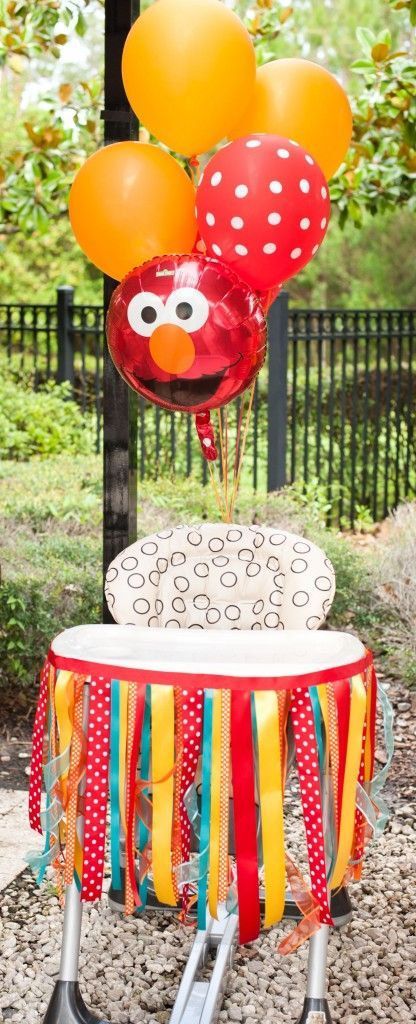 Elmo Invitations, Birthday Cupcakes Boy, Sesame Street Invitations, Elmo Birthday Party, Birthday Highchair, Birthday Invitations Diy, Sesame Street Birthday Party, Elmo Party, Elmo Birthday