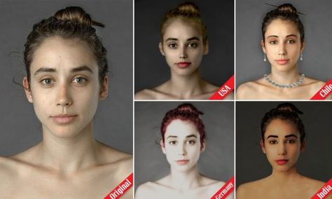 'Make me beautiful': woman asks 25 countries to Photoshop her image Perfect Face, Ideal Beauty, Photoshop Images, Kansas City Missouri, Beauty Standards, Female Friends, Girl Stuff, Body Image, Beauty Supply