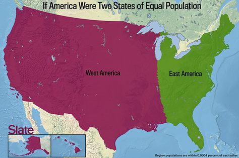 If every U.S. state had the same population, what would the map of America look like. American History Timeline, Road Trip Across America, Physical Geography, Human Geography, Amazing Maps, America Map, History Timeline, United States Map, Modern Map