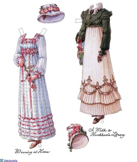 Paper doll with clothes XIX century | natalinasoler Regency Era Fashion, Regency Fashion, Paper Dolls Printable, Regency Era, Vintage Paper Dolls, Antique Paper, Paper Toys, Fashion Plates, Paper Doll