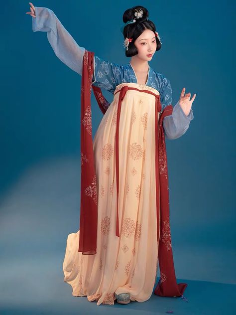 Chinese Culture Aesthetic, Tang Dynasty Fashion, Traditional Chinese Hairstyle, Tang Dynasty Clothing, Hanfu Fashion, Traditional Chinese Clothing, Hanfu Hairstyles, Traditional Asian Dress, Ancient Chinese Dress