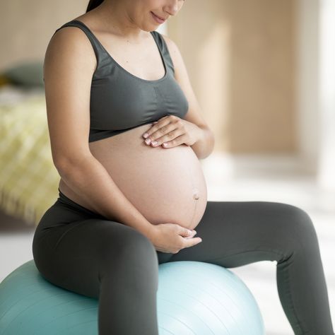 What exactly is a birth ball? A birth ball is simply an exercise ball. The name “birth ball” is used affectionately when it’s used to prepare for, or during labor. . #spinningbabies #birthball #pregnancyandbirth #prenatalmovement Pregnant Pilates, Pregnancy Yoga Ball, Pregnancy Pilates, Spinning Babies, Birthing Ball, Exercise Ball, Yoga Ball, Pregnancy Yoga, Big Balls