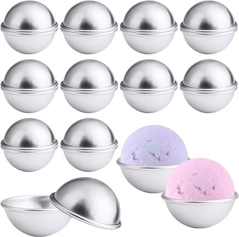 Amazon.com: 10 Set 20PCS Bath Bomb Mold Kit, Soap Mold & Aluminum MetalBath Bombs Press for DIY Making Supplies : Beauty & Personal Care Natural Dried Flowers, Soap Making Molds, Bath Bomb Recipes, Bath Bomb Molds, Flower Bath, Mold Kit, Homemade Bath Products, Handmade Bath Products, Diy Making