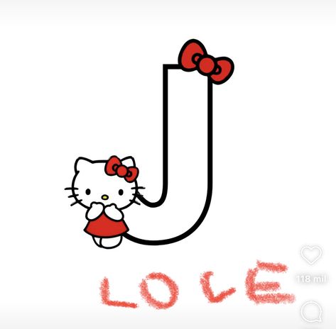 J Love Images, J Initial, J Love, Images Hello Kitty, Love Images, Hello Kitty, Kitty, Quick Saves