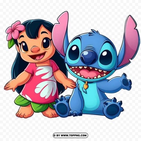 Lelo And Stitch Drawings, Lilo Standing Up To, Lilo And Stitch Illustration, Lilo And Stitch Clipart, Stitch Disney Sticker, Lilo En Stitch, Lilo And Stitch Characters, Stitch Character, Lilo Y Stitch