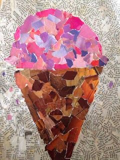 Torn Paper Collage Art, Collage Magazine Art, Tearing Paper, Kunst Collages, Collage Projects, Simple Collage, 6th Grade Art, Youth Club, Military Museum