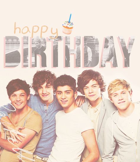 Happy 16th birthday @Grace Trahan One Direction Happy Birthday, One Direction Birthday, Happy 16th Birthday, Five Guys, Louis And Harry, 16th Birthday, 18th Birthday, Its My Birthday, One Direction