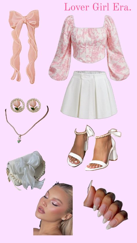 Plus size Valentine’s Day outfit, Valentine’s Day outfit, Lover girl era, soft girl, pink, white, girly Lover Girl Era, Lover Girl, Day Outfit, Soft Girl, Pink White, Plus Size, Outfit Inspo, Pink, White