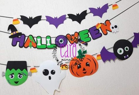 BANDERINES Halloween Decoration, 30th Birthday, Dia De Muertos, Halloween Decorations, Snoopy, Halloween, Birthday, Quick Saves, Art