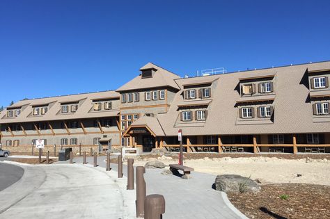 The new lodges at Canyon Village Yellowstone Yellowstone Laramie, Canyon Village Yellowstone, Yellowstone Grand Prismatic, Yellowstone Train Station, Top Yellowstone Attractions, Sunset Landscape Photography, Colorado National Parks, Yellowstone Vacation, National Park Lodges