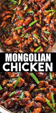 Mongolian Chicken, Chinese Chicken Recipes, Homemade Chinese Food, Chinese Cooking Recipes, Easy Chicken Dinner Recipes, Easy Chinese Recipes, Chinese Chicken, Chicken Dish, Chinese Cooking