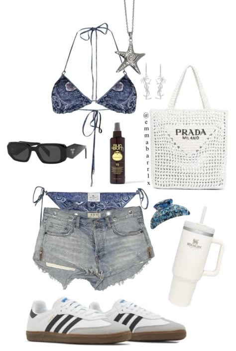 00s Mode, Cute Beach Outfits, Beachy Outfits, Outfit Inspo Summer, Inspo Outfit, Simple Trendy Outfits, Cute Everyday Outfits, Cute Simple Outfits, Really Cute Outfits