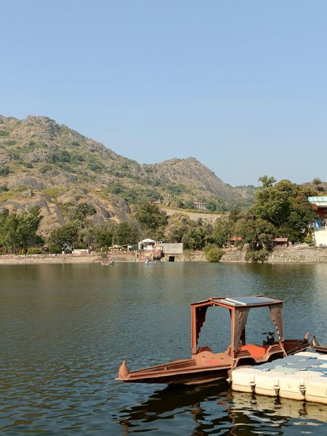 Recently I visited Nakki Lake in Mount Abu and it was kind of an experience I had, breezy wind blowing through my hair. #boating #lake #serenity #wind Nakki Lake Mount Abu, Mount Abu Photography, Rajasthan Aesthetic, Mount Abu, Wind Blowing, Colorful Mountains, Scenery Nature, Picsart Background, Udaipur