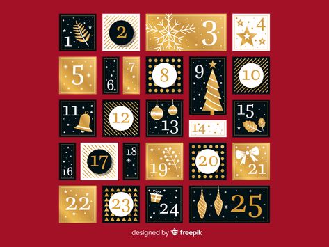 Advent Calendar Poster, New Year Advent Calendar, Calendar Poster Design, Advent Calendar Digital, Digital Advent Calendar, Avent Calendar, Calendar Graphic, Calendar Advent, Christmas Posts