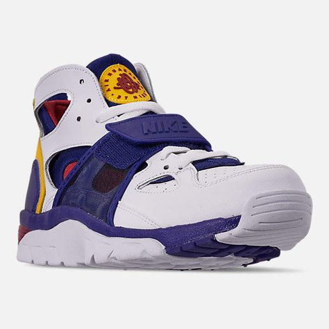 Colorful Nike Shoes, Nike Air Trainer Huarache, Colorful Nike, School Sneakers, Sneaker Heads, Nike Air Trainer, Sneakers Box, Air Shoes, Nike Retro