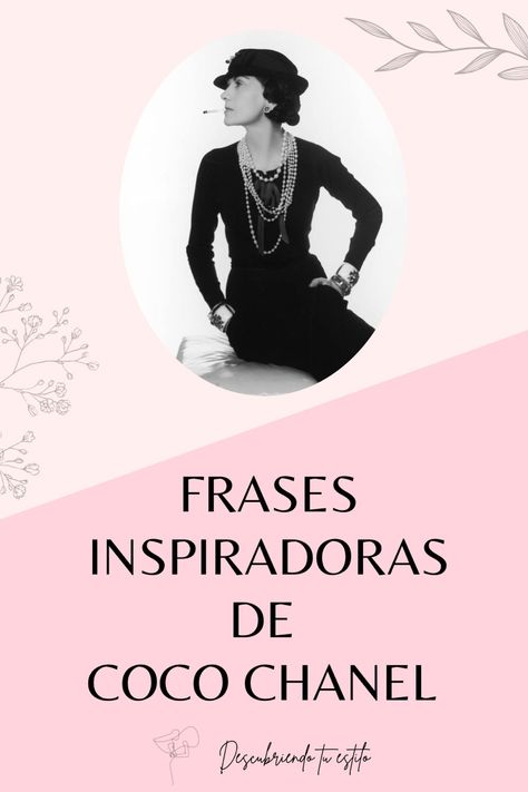 Diseñadora de moda Coco Chanel y sus frases más inspiradoras Moda Chanel, Girl Stuff, Coco Chanel, Coco, Little Black Dress, Black Dress, Chanel, How To Wear