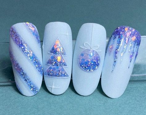 Rockabilly Nails, Nail Polish Art Designs, Nail Art Noel, Nova Art, Art Deco Nails, Cute Christmas Nails, Christmas Gel Nails, Fall Acrylic Nails, Christmas Nail Art Designs