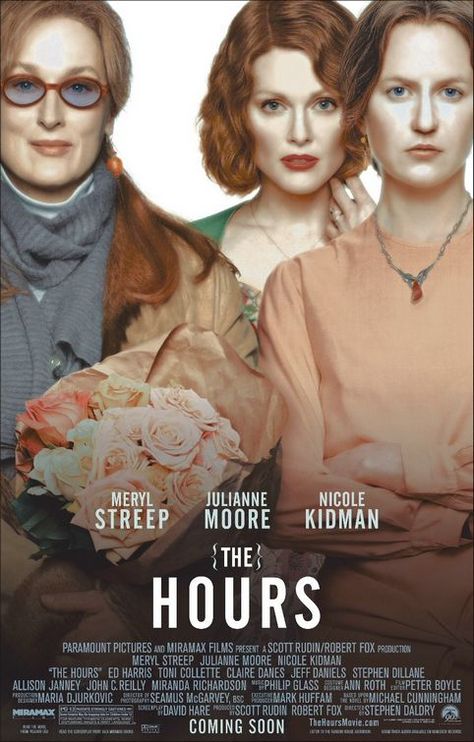 The Hours (2002) The Hours Movie, Drama Films, Miranda Richardson, Movies Worth Watching, Claire Danes, I Love Cinema, The Hours, Julianne Moore, Jane Fonda