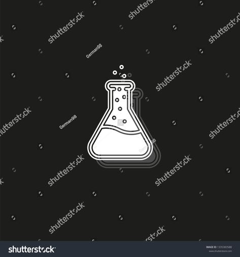 Lab icon. vector flask - science symbol - chemical laboratory research #Ad , #AD, #vector#flask#Lab#icon Flask Science, Chemical Laboratory, Science Symbols, Flyer Ideas, Business Flyer, Creative Business, Top Trends, Flask, Stock Vector