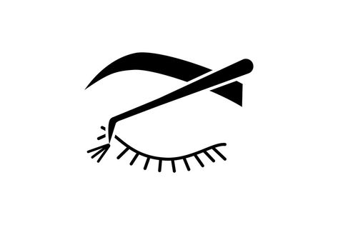 Cluster lash extension glyph icon. Silhouette symbol. Semi permanent or temporary lashes. 3D volume flare lashes. Makeup and beauty. Negative space. Vector isolated illustration. ZIP file Lashes Illustration, Eyelashes Illustration, Lashes Png, Lash Illustration, Eye Lash Design, Flared Lashes, Wiccan Tattoos, Inca Tattoo, American Indian Tattoos