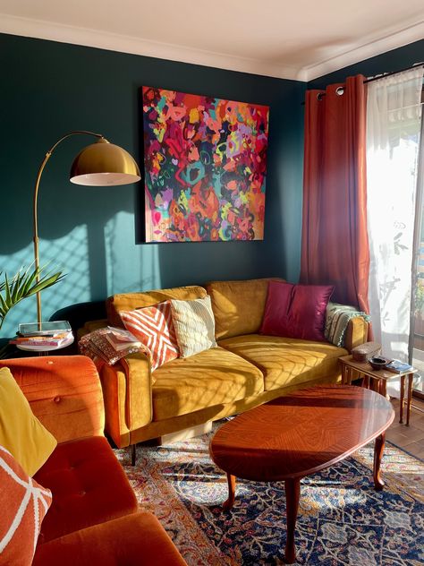 Living Room Jewel Tones, Kerala House Design, Kerala Houses, Interiors Dream, Maximalism, Dream Spaces, Dream Home Design, Coming Home, Jewel Tones