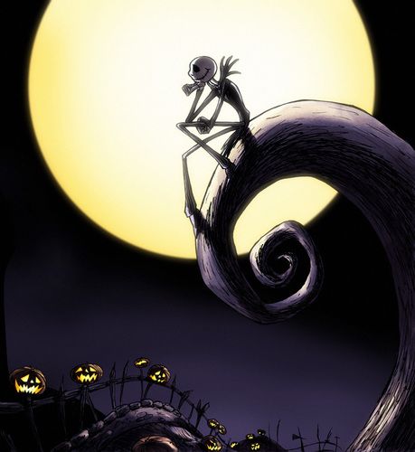 Jack Skellington images Jack Skellington HD wallpaper and background photos Jack Skellington Pfp, Nightmare Before Christmas Wallpaper, Jack Skeleton, Commissioned Artwork, The Nightmare Before Christmas, Moon Design, Weird World, Hallows Eve, Disney Drawings