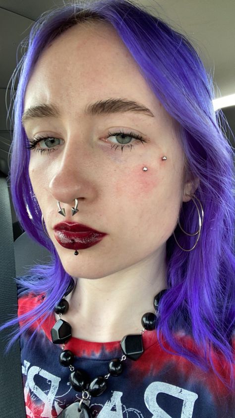 Under Eye Piercing, Anti Eyebrow Piercing, Anti Eyebrow, Body Modification Piercings, Microdermal Piercing, Mouth Piercings, Cute Nose Piercings, Eye Piercing, Piercing Inspo