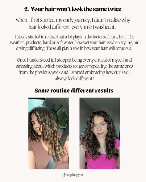 What i wish I knew when starting my curly hair journey 💗 save this when you need motivation ! . #curlyjourney #curlyhairkillas #curlyhaircare #curlspecialists Curly Hair Journey, Curly Hair Tutorial, Need Motivation, Curly Hair Care, I Wish I Knew, July 12, Hair Journey, Healthy Hair, Hair Looks