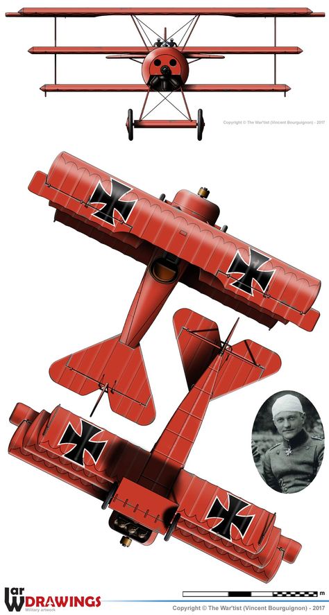 Fokker DR.I Ww1 Airplanes, Ww1 Planes, The Red Baron, Luftwaffe Planes, Wwii Fighter Planes, Ww1 Aircraft, Ww 1, Wwii Fighters, Red Baron