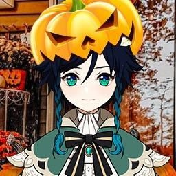 swanexoka on TikTok Venti Halloween Pfp, Pumpkin Pfp, Tt Pfp, Halloween Pfp, Holiday Icon, Aesthetic Eyes, Drawing Base, Roman Empire, Twitter Card