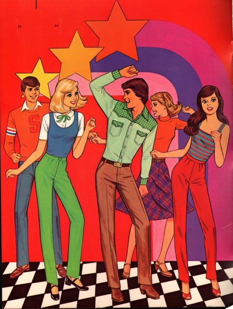 From, “Starr: A Paper Doll Playbook” by Mattel, 1981. Paper Doll Book, Paper Doll, Magazine Cover, Magazine