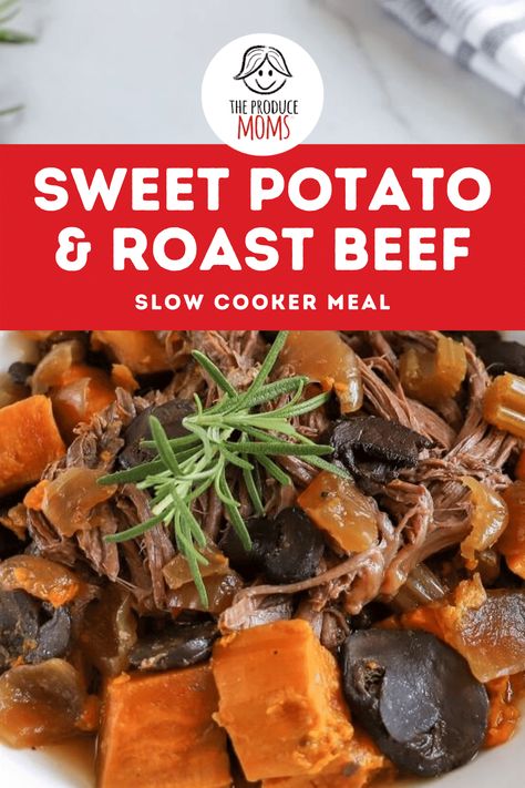 Roast With Sweet Potatoes Crockpot, Chuck Roast Sweet Potatoes Crock Pot, Pot Roast With Sweet Potatoes, Pot Roast With Sweet Potatoes Crockpot, Beef Roast Crockpot Recipes Sweet Potato, Beef Roast With Potatoes And Carrots Crock Pot, Roast Beef With Potatoes And Carrots, Roast Beef Potatoes Carrots Crock Pot Recipes, Slow Cooker Pot Roast With Potatoes And Carrots