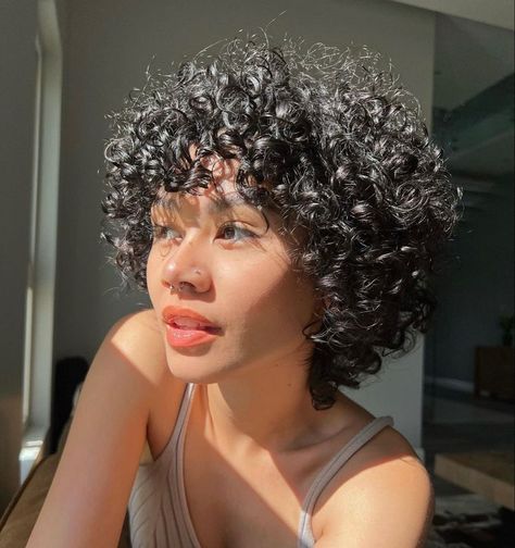 Short Curly Cuts, Natural Curly Hair Cuts, Mixed Curly Hair, Curly Hair Photos, Short Curly Haircuts, Haircuts For Curly Hair, Hairdos For Curly Hair, Black Curly Hair, 짧은 머리