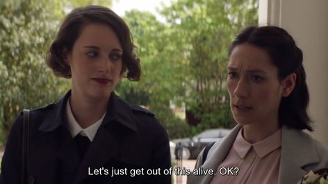 Fleabag And Claire, Claire Aesthetic, Name A Better Duo, Jd Salinger, Movie Journal, Lil Bro, I'll Wait, Good For Her, Best Sister