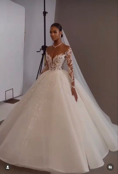 Wedding Dresses Cinderella, Fairy Tale Wedding Dress, Stylish Wedding Dresses, Pretty Wedding Dresses, Fancy Wedding Dresses, Fancy Wedding, Cute Wedding Dress, Dream Wedding Ideas Dresses, فستان سهرة