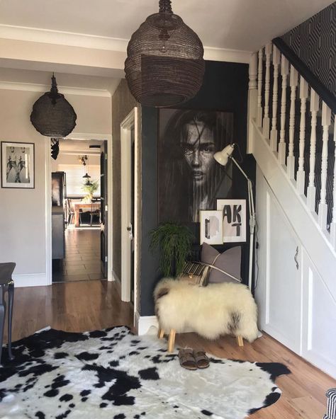 Dark & Gold Gallery Walls • Maximalist Home Tour • Little Gold Pixel Dark Glam Home Decor, Entryway Maximalist, Concrete Treehouse, Maximalist Entryway, Snug Ideas, Gold Gallery Wall, Modern Maximalist Decor, Maximalist Home Decor, Number Song